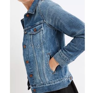 Madewell Medium Jean Jacket Pinter Wash
